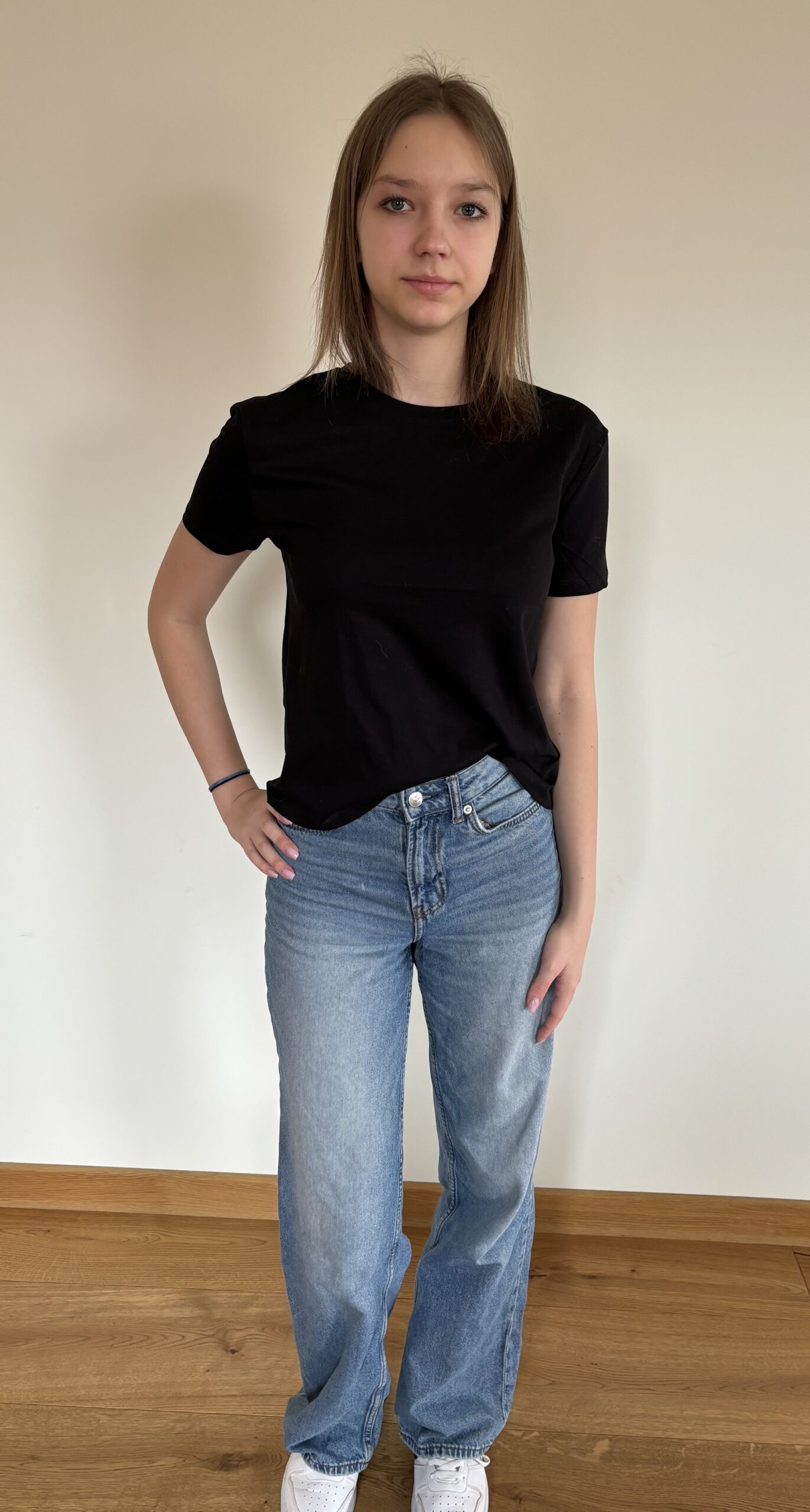 T-shirt basic black - obrazek 2